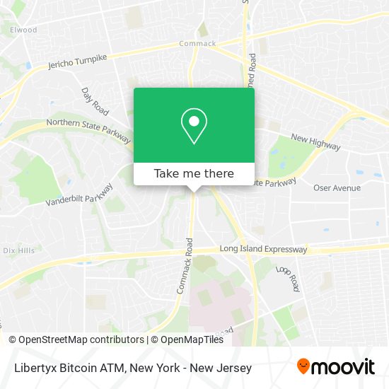 Libertyx Bitcoin ATM map