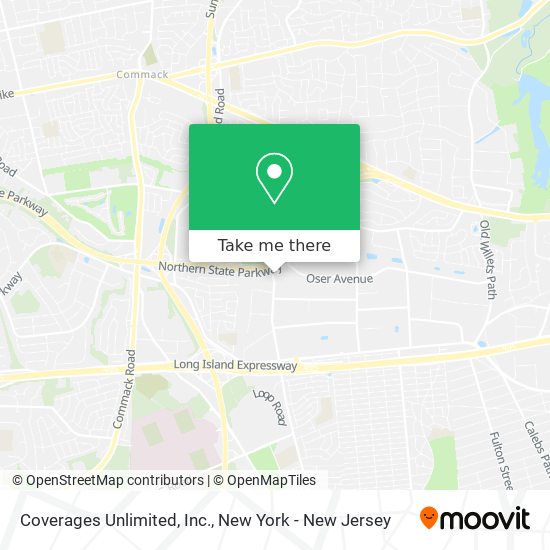 Coverages Unlimited, Inc. map