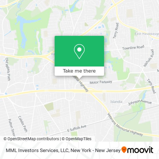 MML Investors Services, LLC map