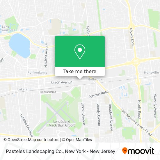 Pasteles Landscaping Co. map