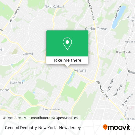 General Dentistry map