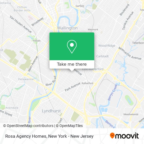 Rosa Agency Homes map