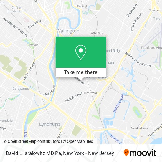 David L Isralowitz MD Pa map