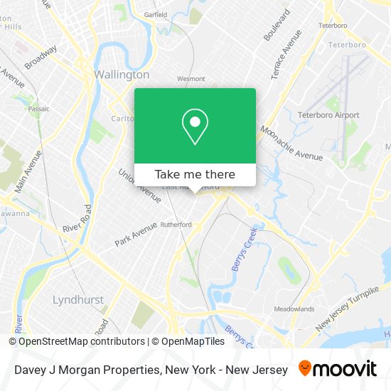 Davey J Morgan Properties map