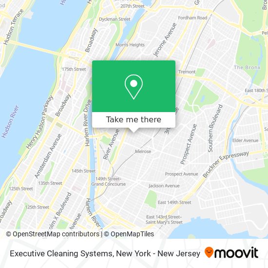 Mapa de Executive Cleaning Systems