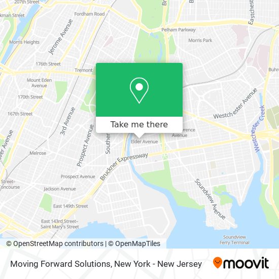 Mapa de Moving Forward Solutions