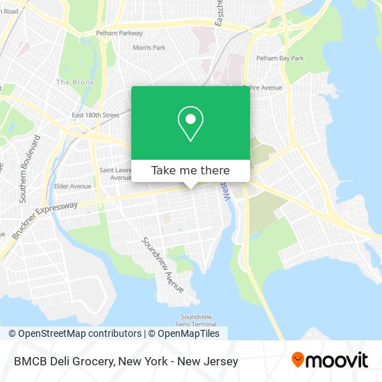 Mapa de BMCB Deli Grocery