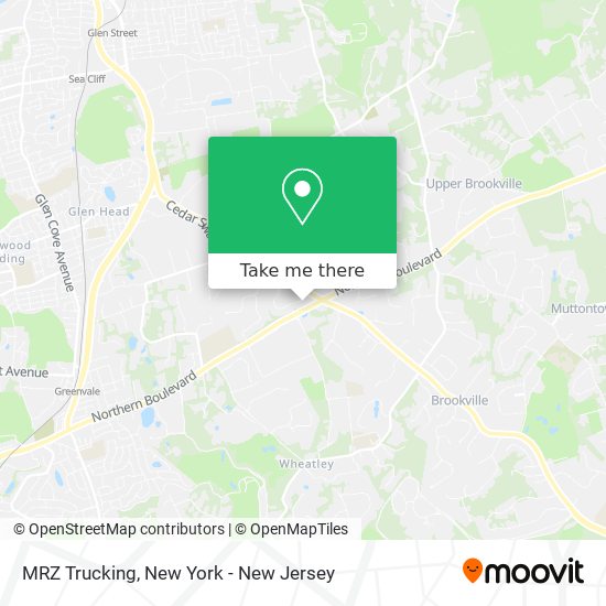 MRZ Trucking map