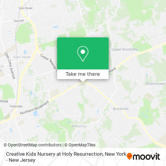 Creative Kids Nursery at Holy Resurrection map