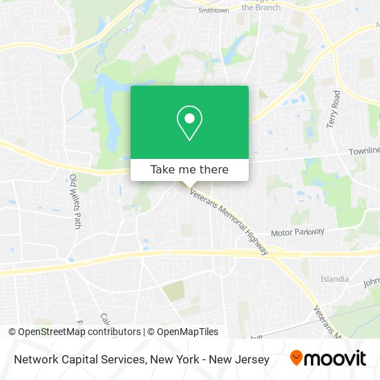Network Capital Services map