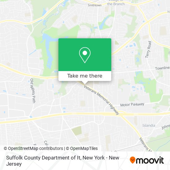 Suffolk County Department of It map