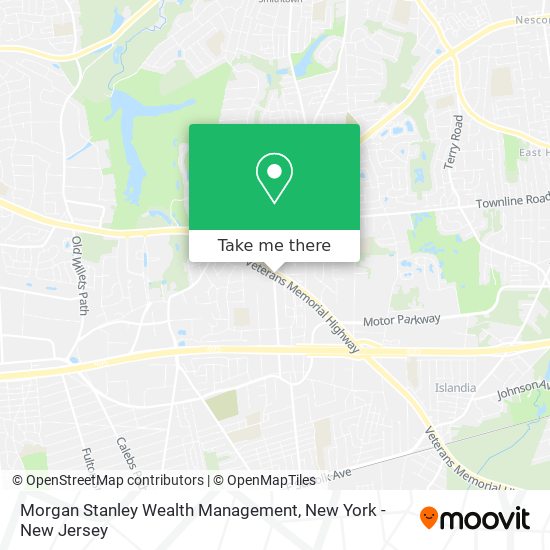 Mapa de Morgan Stanley Wealth Management