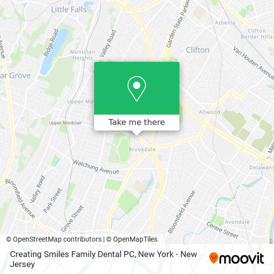 Creating Smiles Family Dental PC map