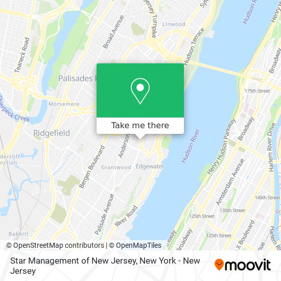 Mapa de Star Management of New Jersey