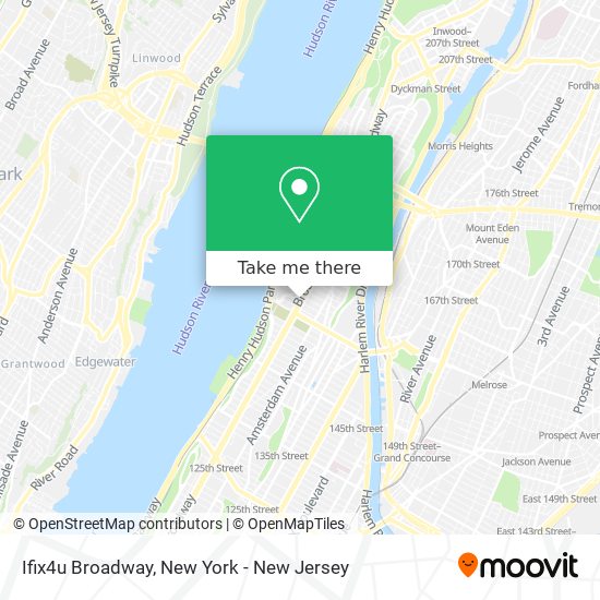 Mapa de Ifix4u Broadway
