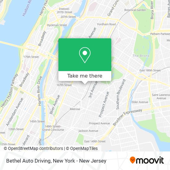 Bethel Auto Driving map