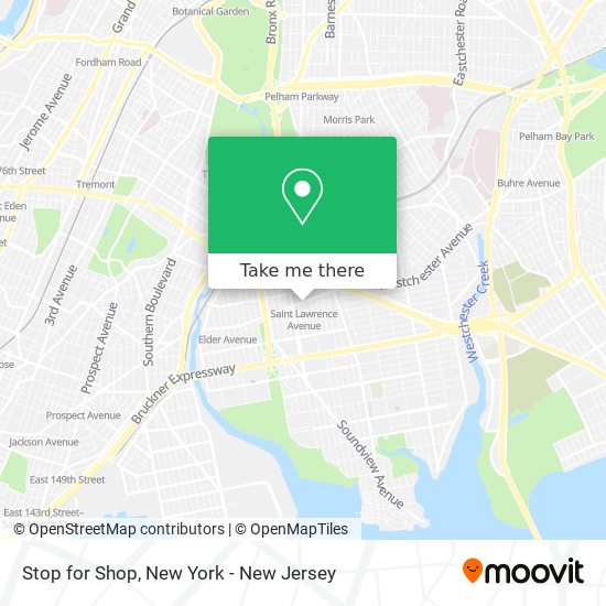 Mapa de Stop for Shop