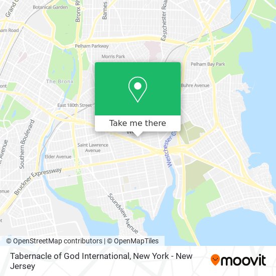 Mapa de Tabernacle of God International