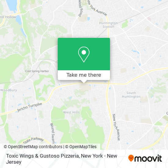 Toxic Wings & Gustoso Pizzeria map
