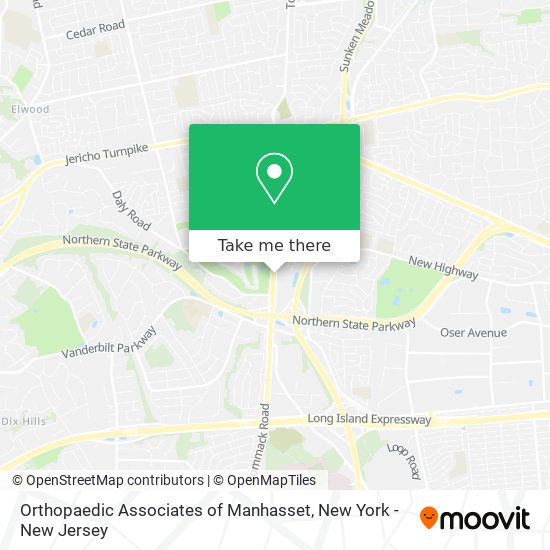 Mapa de Orthopaedic Associates of Manhasset