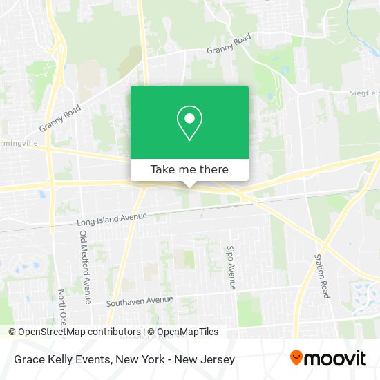 Grace Kelly Events map