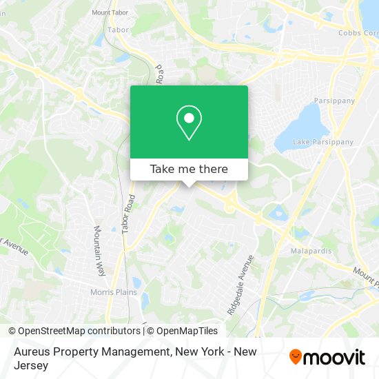 Mapa de Aureus Property Management