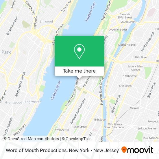 Word of Mouth Productions map