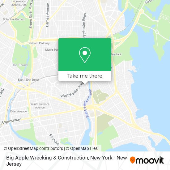 Mapa de Big Apple Wrecking & Construction