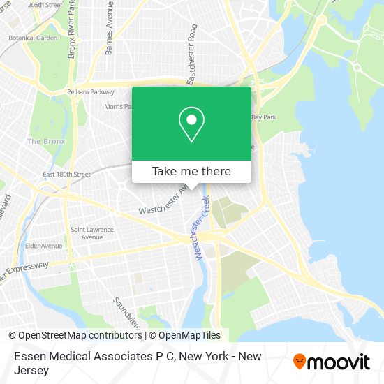 Mapa de Essen Medical Associates P C