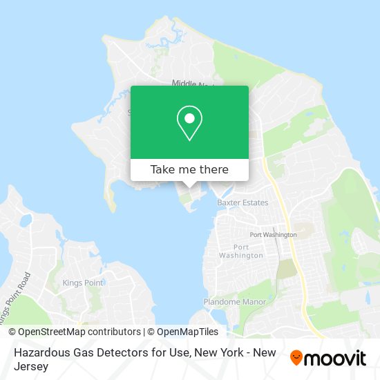 Hazardous Gas Detectors for Use map