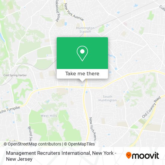 Mapa de Management Recruiters International