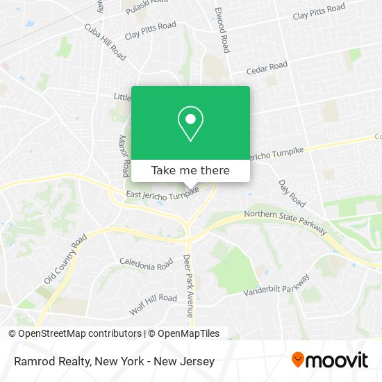 Ramrod Realty map