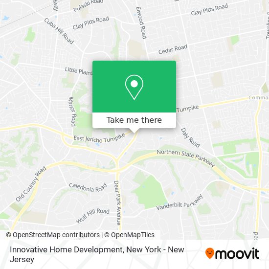 Innovative Home Development map