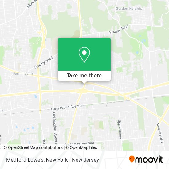 Medford Lowe's map