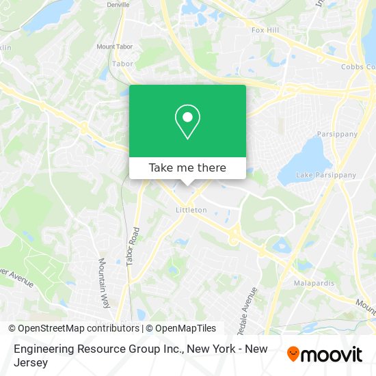 Mapa de Engineering Resource Group Inc.