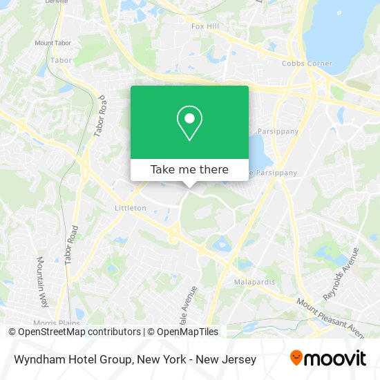 Mapa de Wyndham Hotel Group