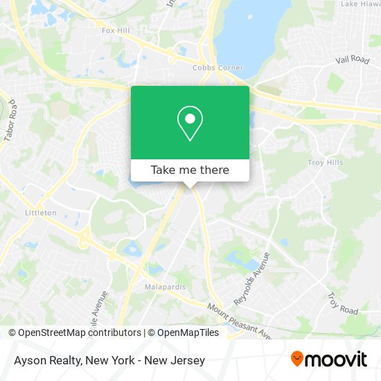 Ayson Realty map