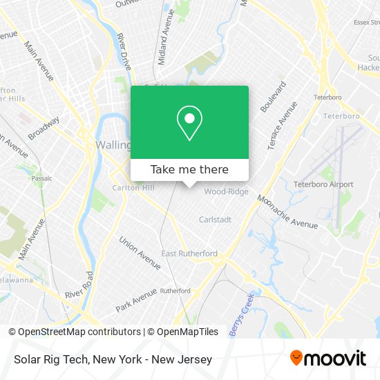 Solar Rig Tech map