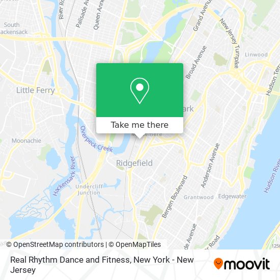 Real Rhythm Dance and Fitness map