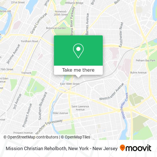 Mission Christian Reholboth map