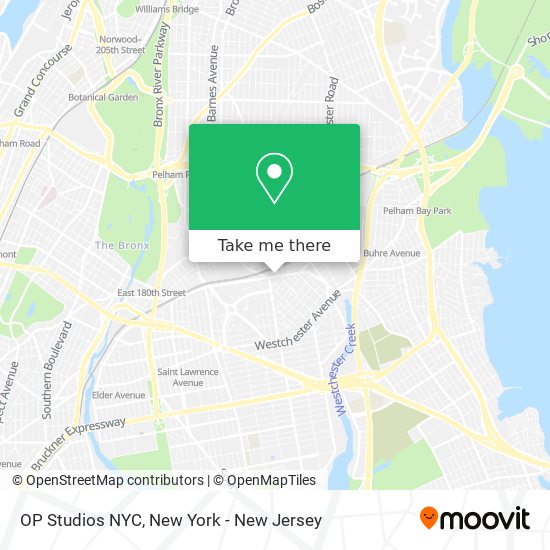 Mapa de OP Studios NYC