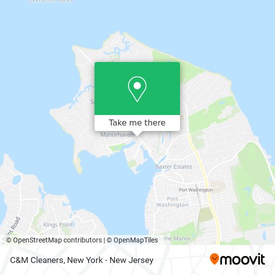 C&M Cleaners map