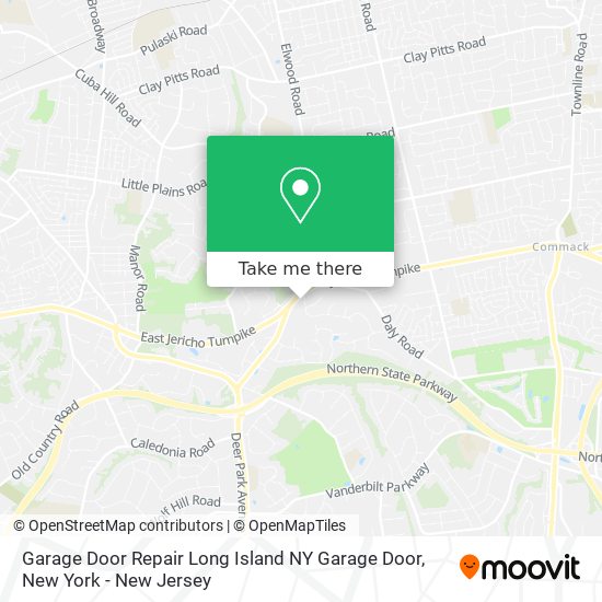 Garage Door Repair Long Island NY Garage Door map