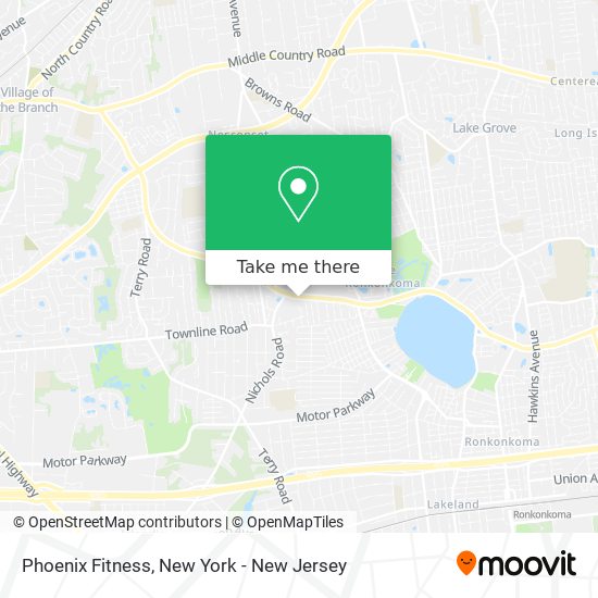 Phoenix Fitness map