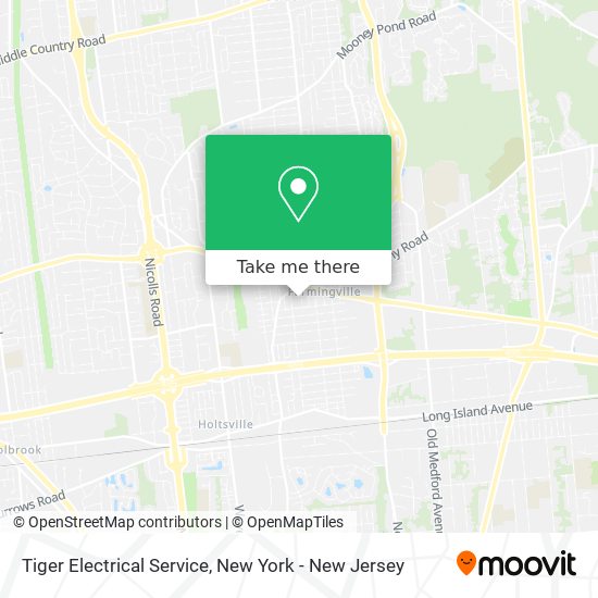 Tiger Electrical Service map