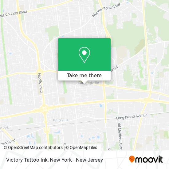 Victory Tattoo Ink map