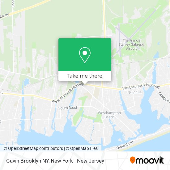 Gavin Brooklyn NY map