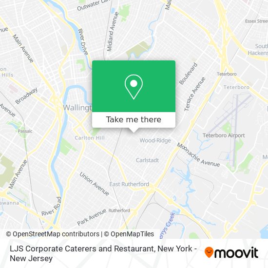 LJS Corporate Caterers and Restaurant map
