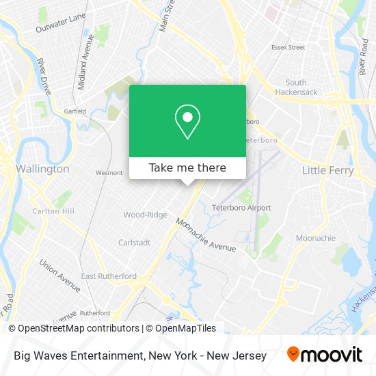 Big Waves Entertainment map