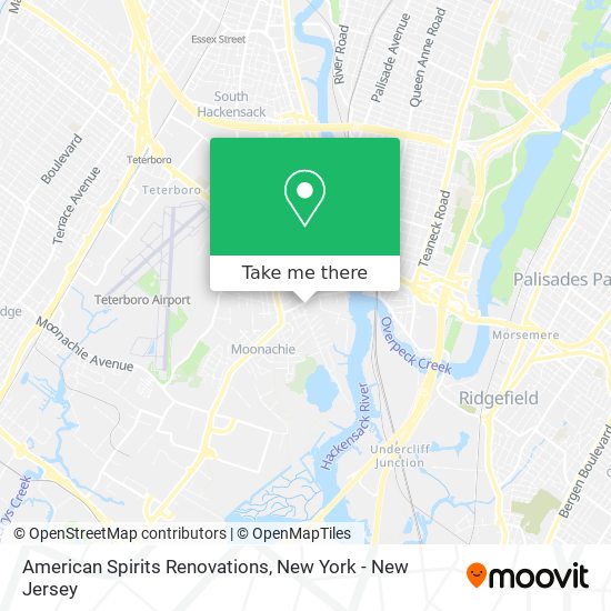 American Spirits Renovations map